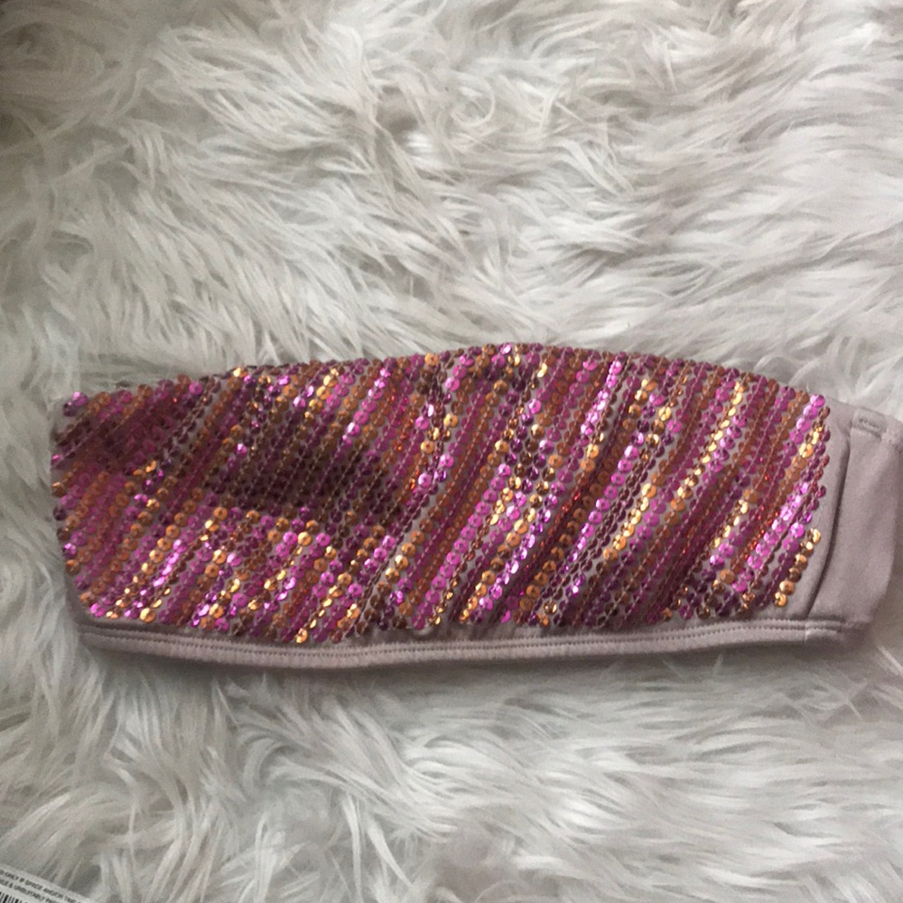Sequin Bathing Suit Top